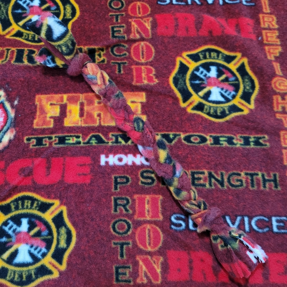 Firefighter dog toy
